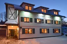 Landhotel Jungbrunnen Bad Brambach im Winter
