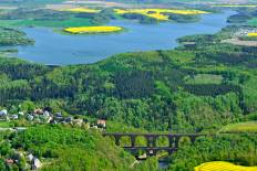 Elstertalbrücke und Talsperre Pöhl